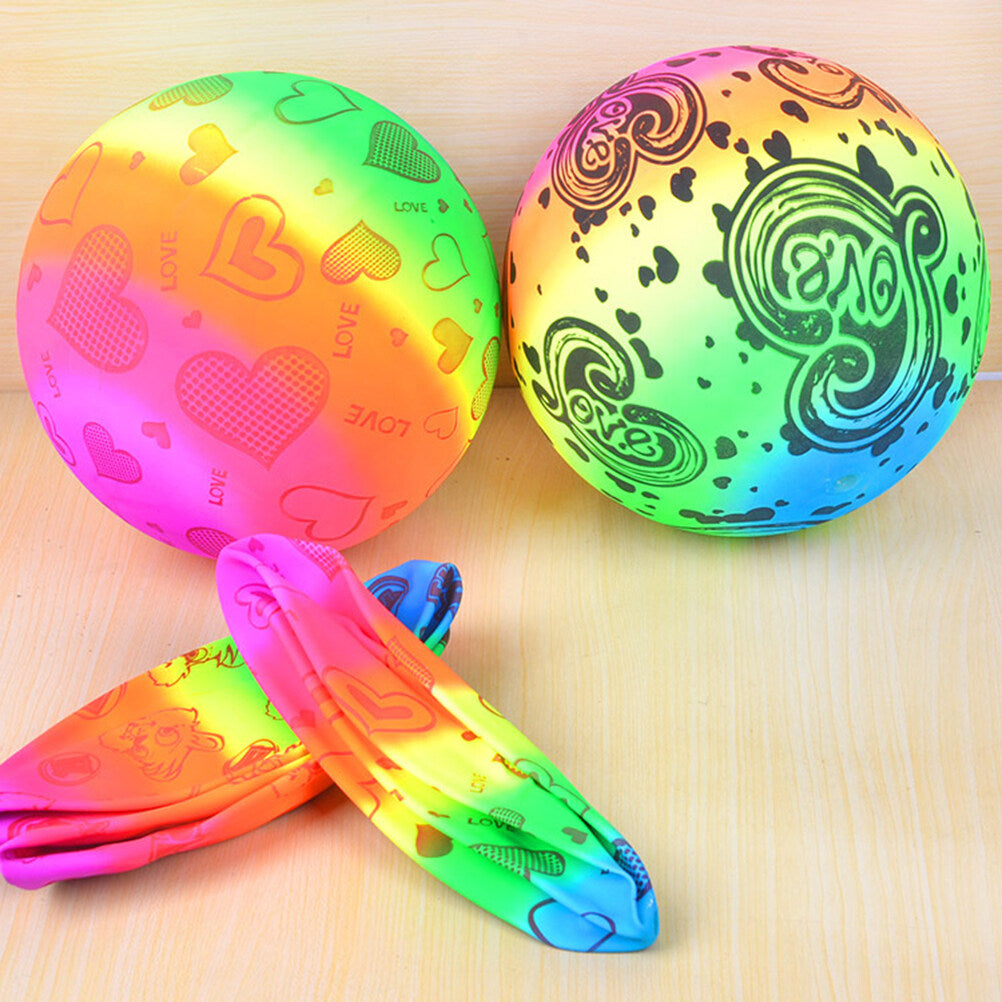 9 pcs Inflatable Beach Volleyball Toys O222