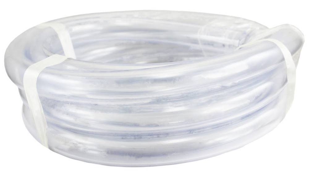 25 ft x 1-1/2 inch ID Clear Flexible PVC Tubing Vinyl Hose Q294