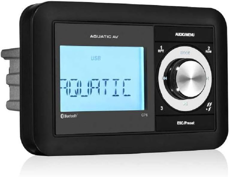 Compact Bluetooth Marine Stereo Z626