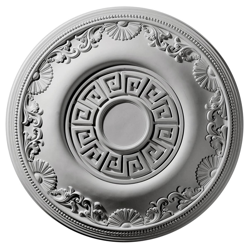 Smokey Topaz Hand-Painted Ceiling Medallion A6712