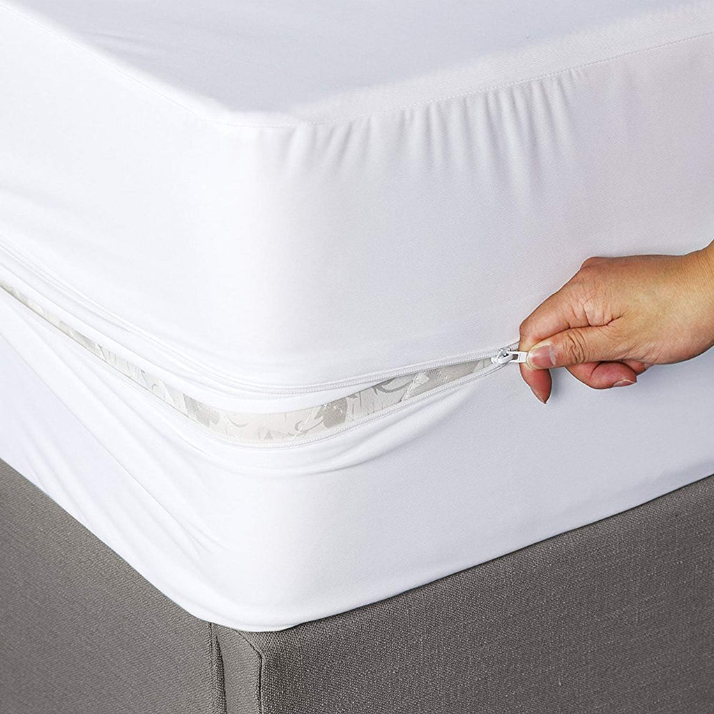 Twin XL 100% Waterproof Zippered Mattress Encasement F606236