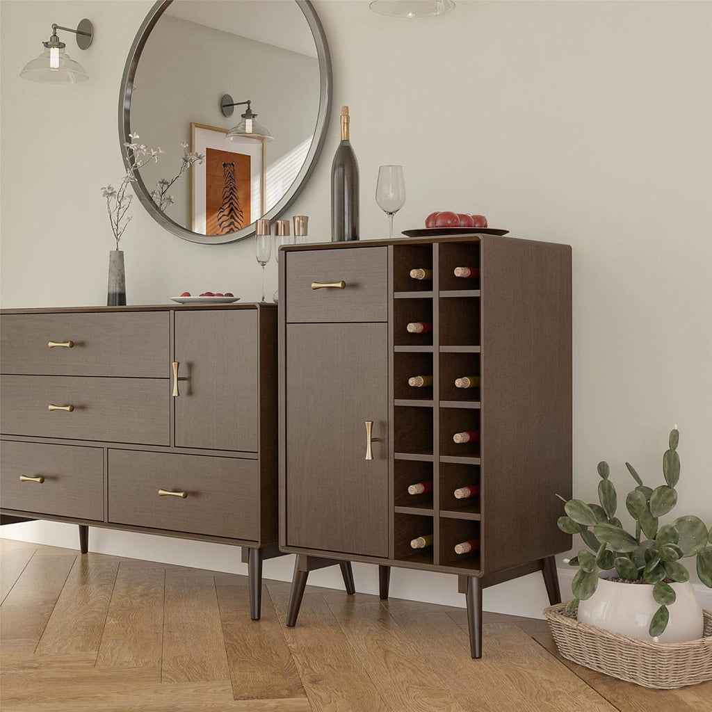 Walnut Bar Cabinet K3852
