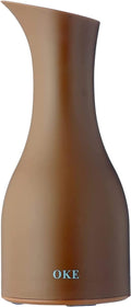 Glass Lined Thermal Coffee Carafe 23OZ, Vacuum Insulated Double Wall Coffee Thermos, Tea Thermos with Leak-Free Lid, Camel, 700 ML Pack of 2 J763206
