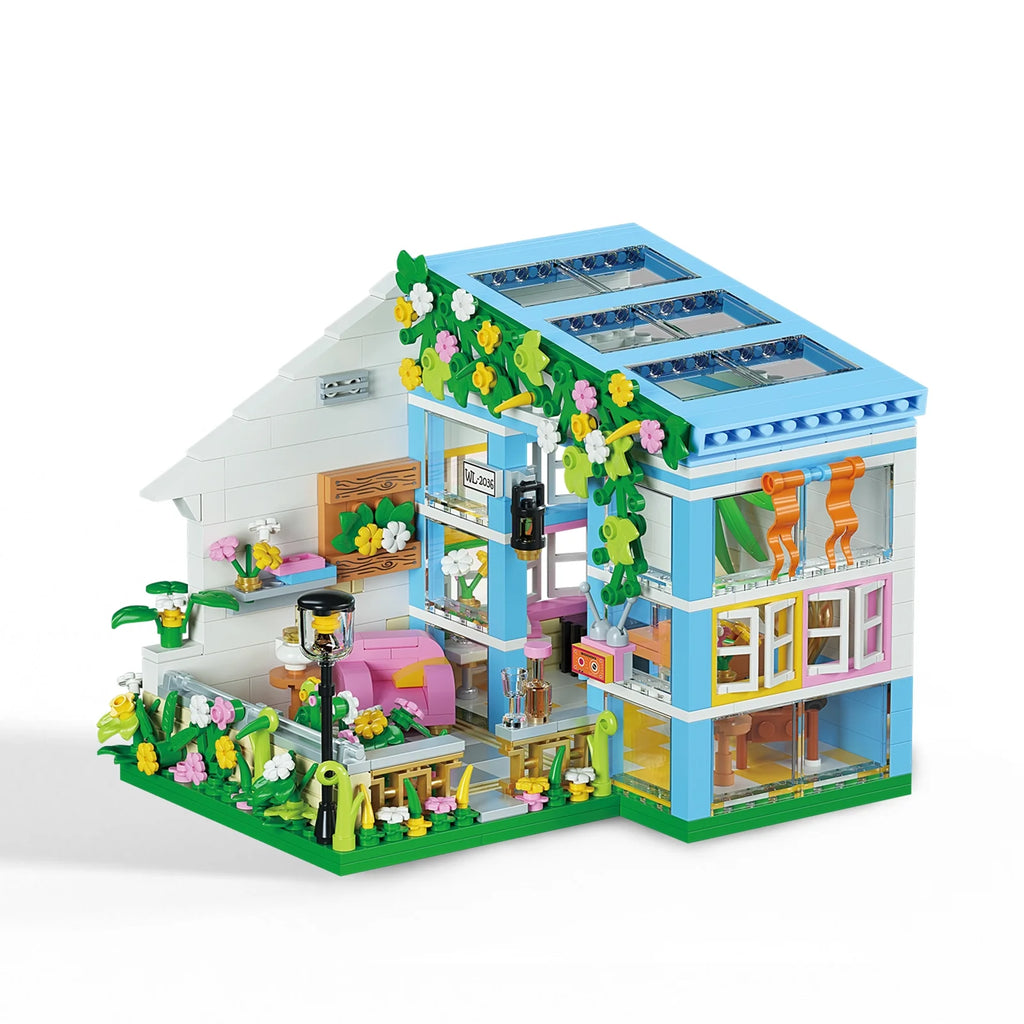 Wooden DIY Miniature Dollhouse Kit Y510888