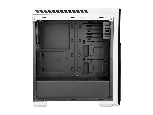 Black Steel Tempered Glass ATX Mid Tower Computer Case M1352