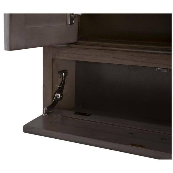 Distressed Grey Bathroom Storage Wall Cabinet K748