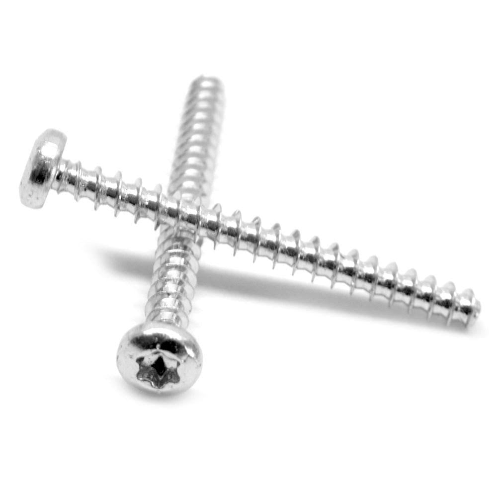 6 Lobe Pan Head Thread Rolling Screw Low Carbon Steel Zinc Plated Pk 10000 Z56153