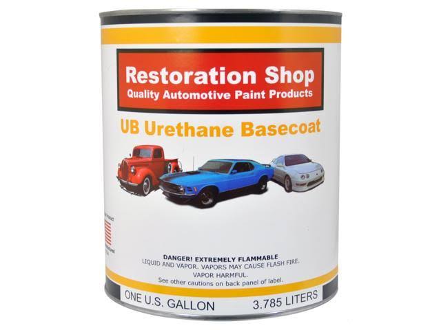 White Urethane Basecoat Automotive Car Paint, 1 Gallon K48006