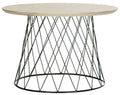 Light Grey Wood End Table F6175