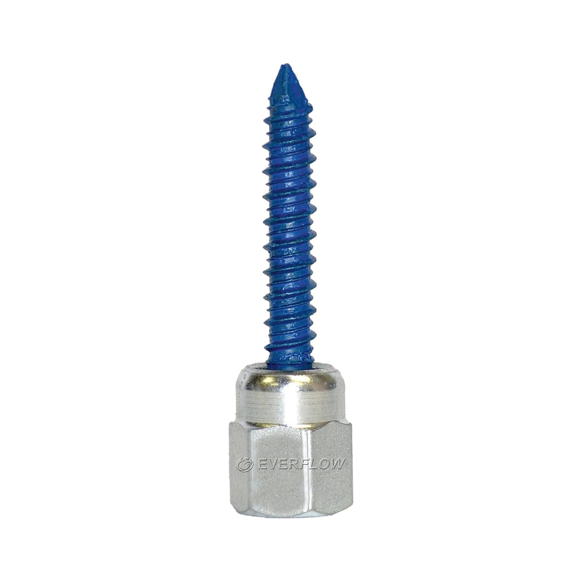 5/16-14 in. x 2-1/2 in. Vertical Rod Anchor Screw with 3/8 in. Threaded Rod Fitting for Concrete (2-Pack) U1417