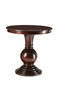 Espresso Wood Veneer Side Table V80661