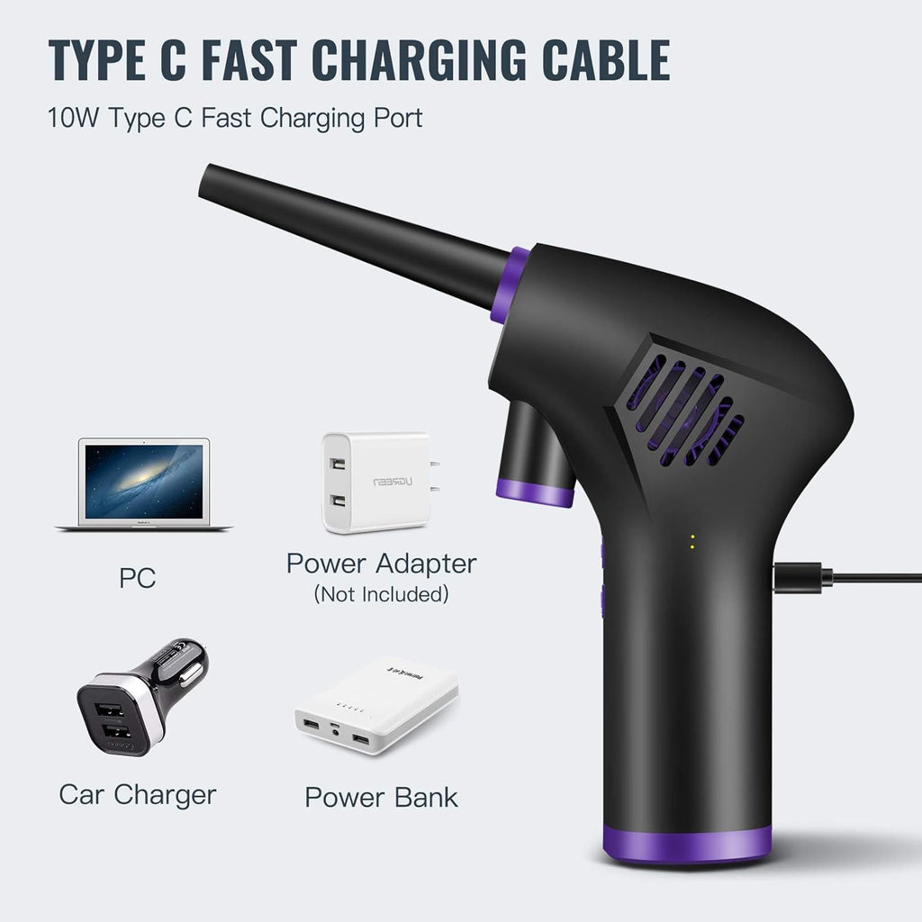 Electric Cordless Air Duster with 15000mAH Battery R4566