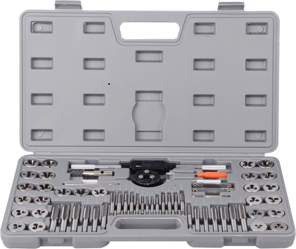 60 Pc Metric and SAE Alloy Tap and Die Set V701