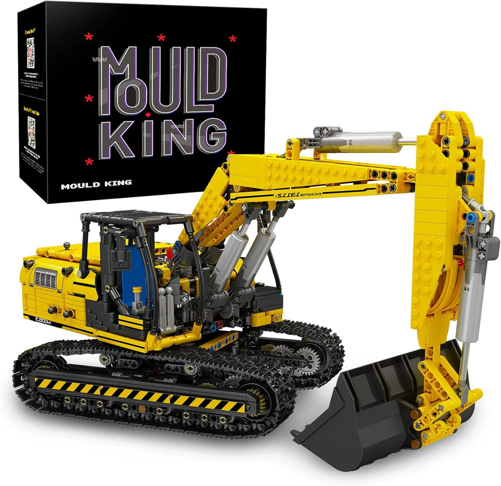 Excavators Building Kits, 1828 Pieces with Motor/APP Remote Control U606