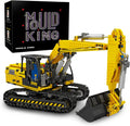 Excavators Building Kits, 1828 Pieces with Motor/APP Remote Control U606