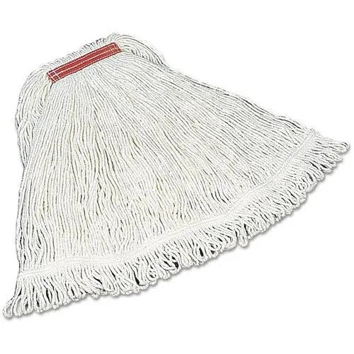 White Medium Rayon Mop Heads, 6/Carton O62828
