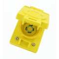 20 Amp 250 Volt 3-Phase Locking Flush Mounting Receptacle H895