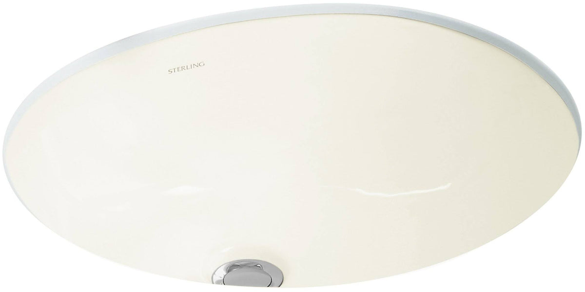 Oval Undermount Bathroom Sink with Overflow M1017
