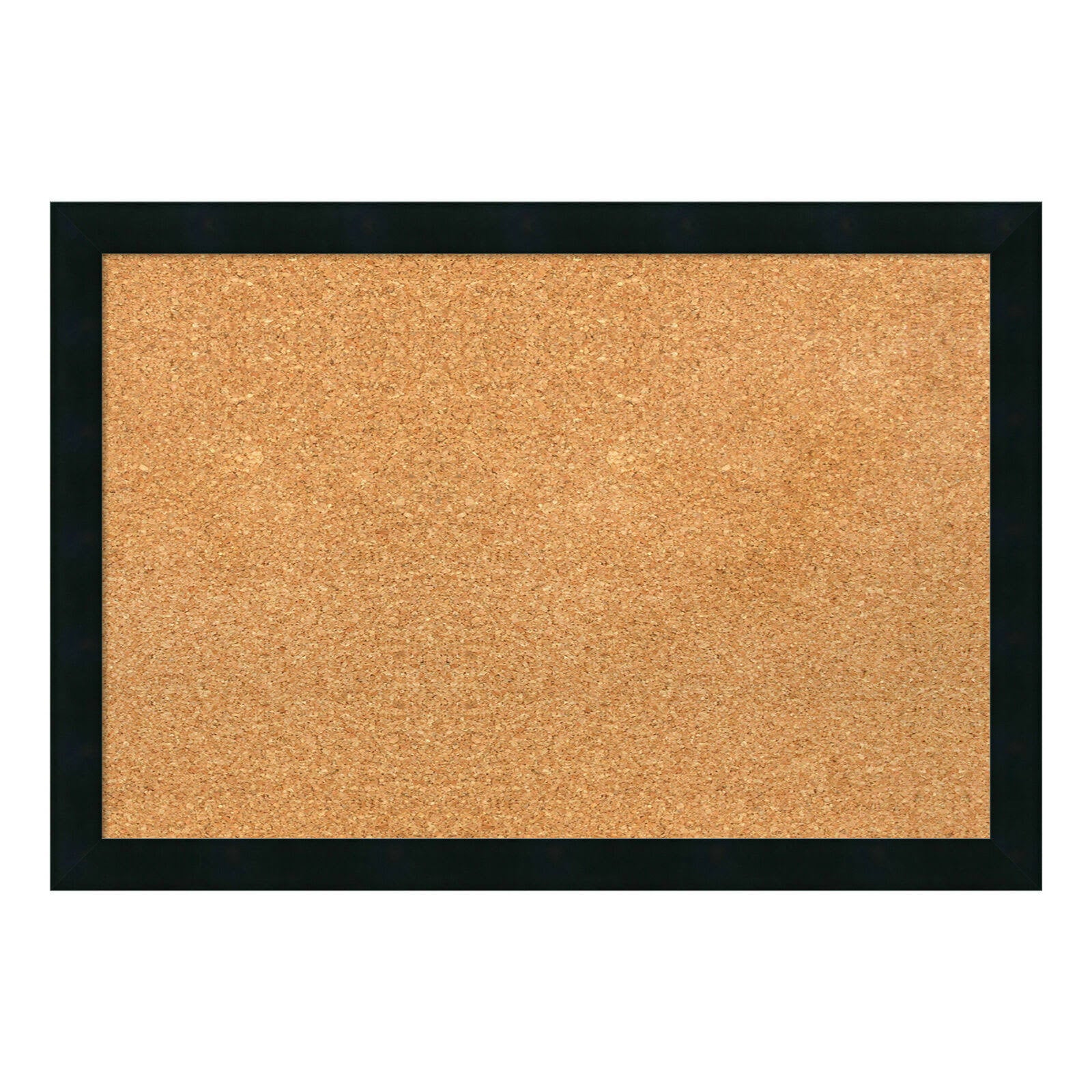 Black Framed Cork Board F210