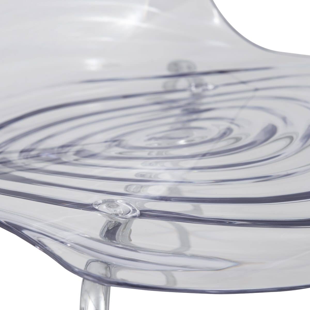 Clear Plastic Dining Chair N4068
