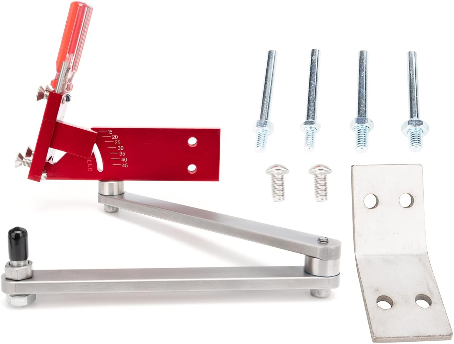Lawn Mower Blade Sharpener 15°-45° Adjustable Red H17778