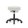 Gray Vinyl Rolling Height Adjustable Stool F9874