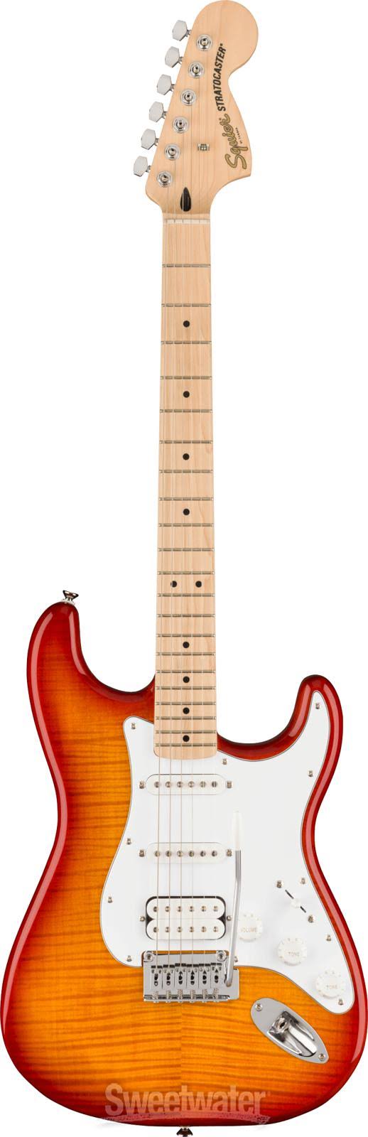 Sienna Sunburst HSS Electric Guitar C7462