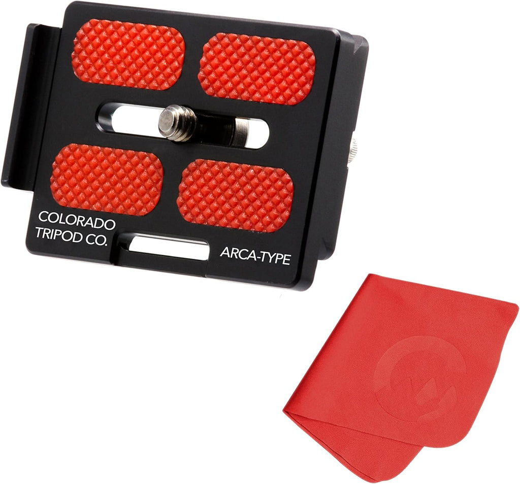 Black Arca Plate for Tripod Ball Head N8178