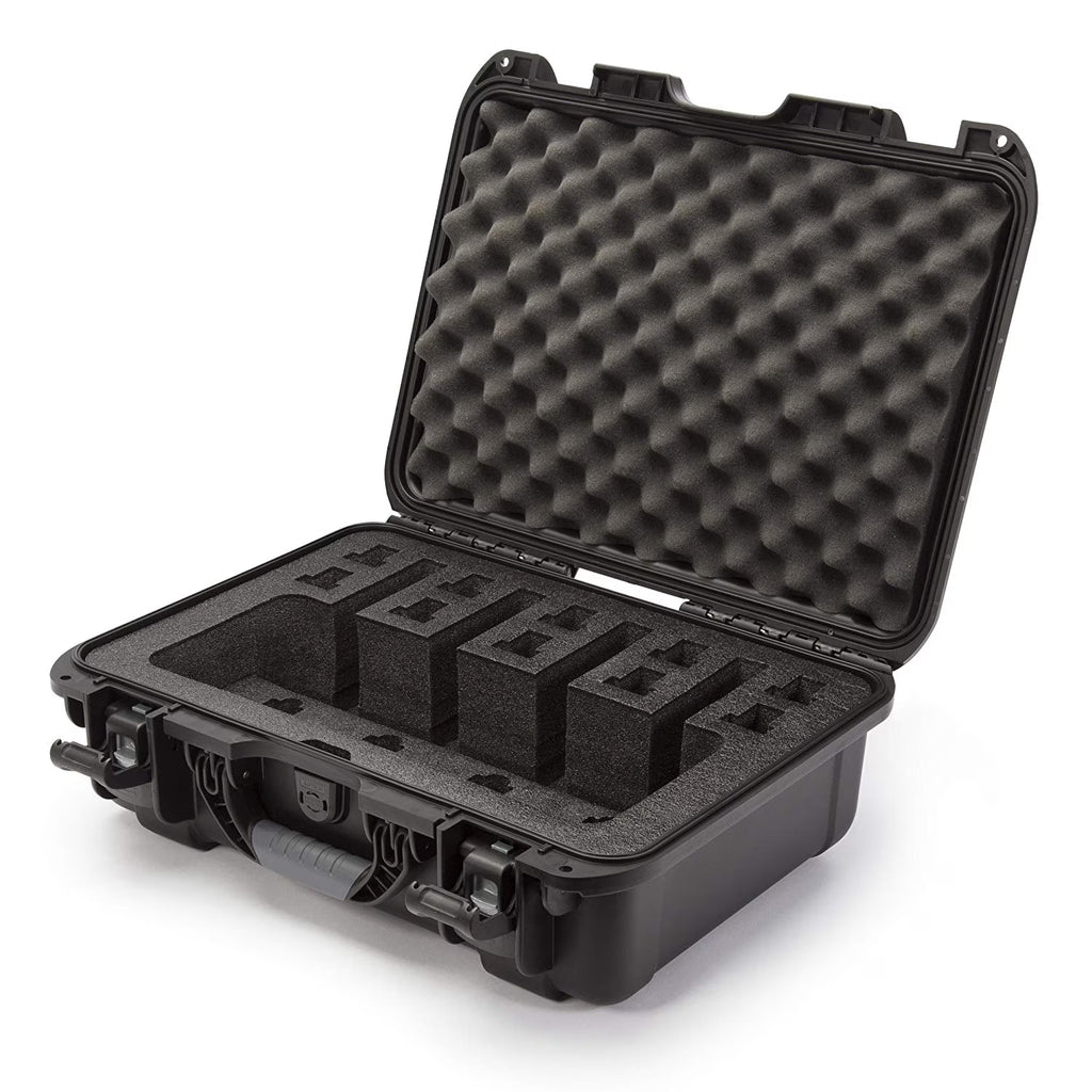 Black Waterproof Gun Case with Custom Foam Insert K37469