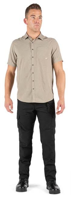 Black Unhemmed 54 Pant V313