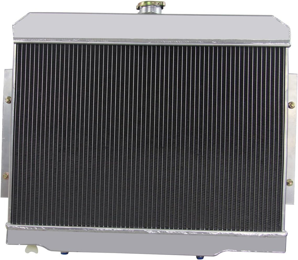3 Row Aluminum Radiator with Shroud and 2x12'' Fan R7349