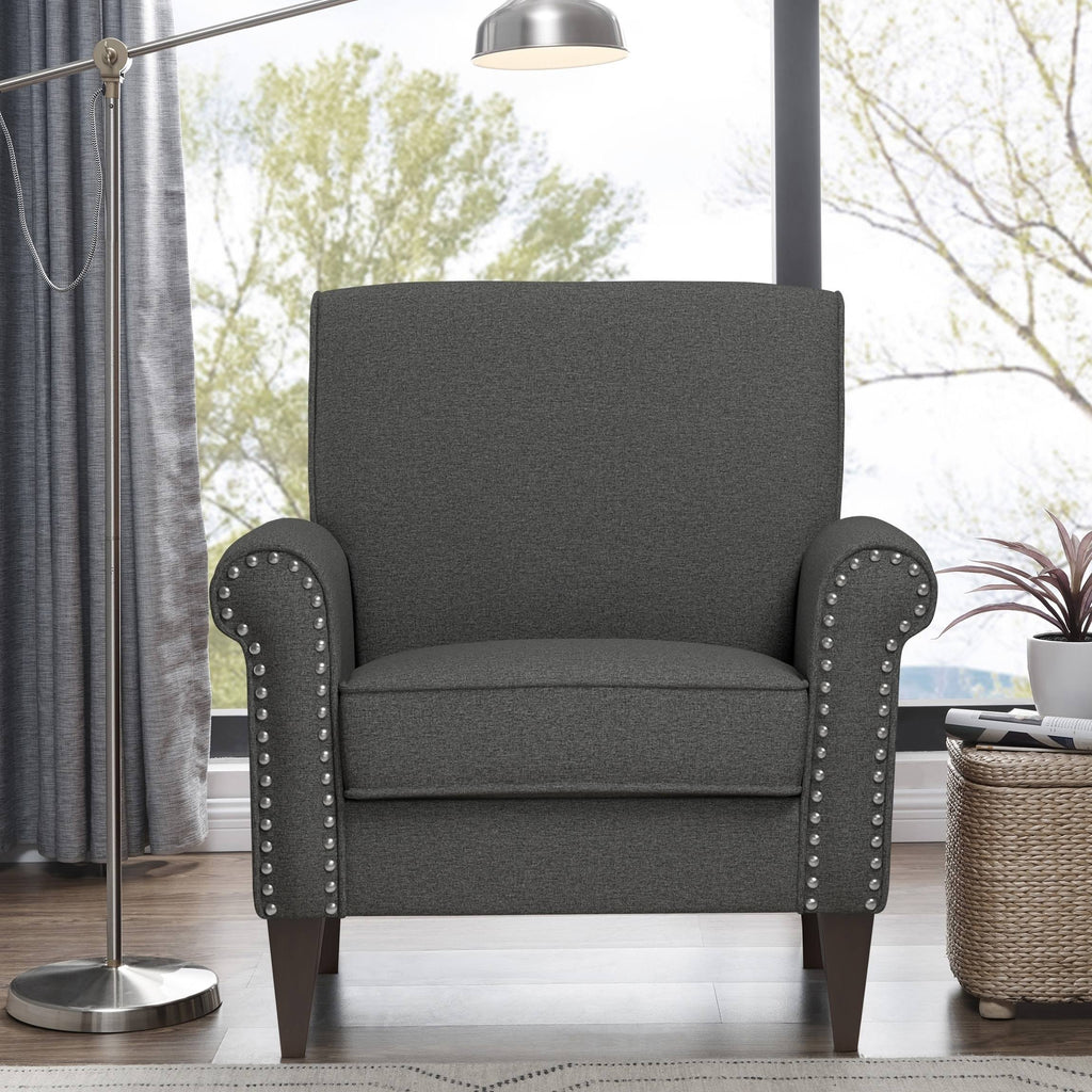 Grey Arm Chair J92115