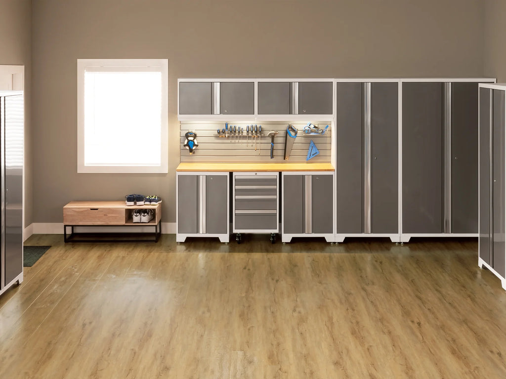Natural Oak Stone Composite LVP Flooring 300 Sq ft H448