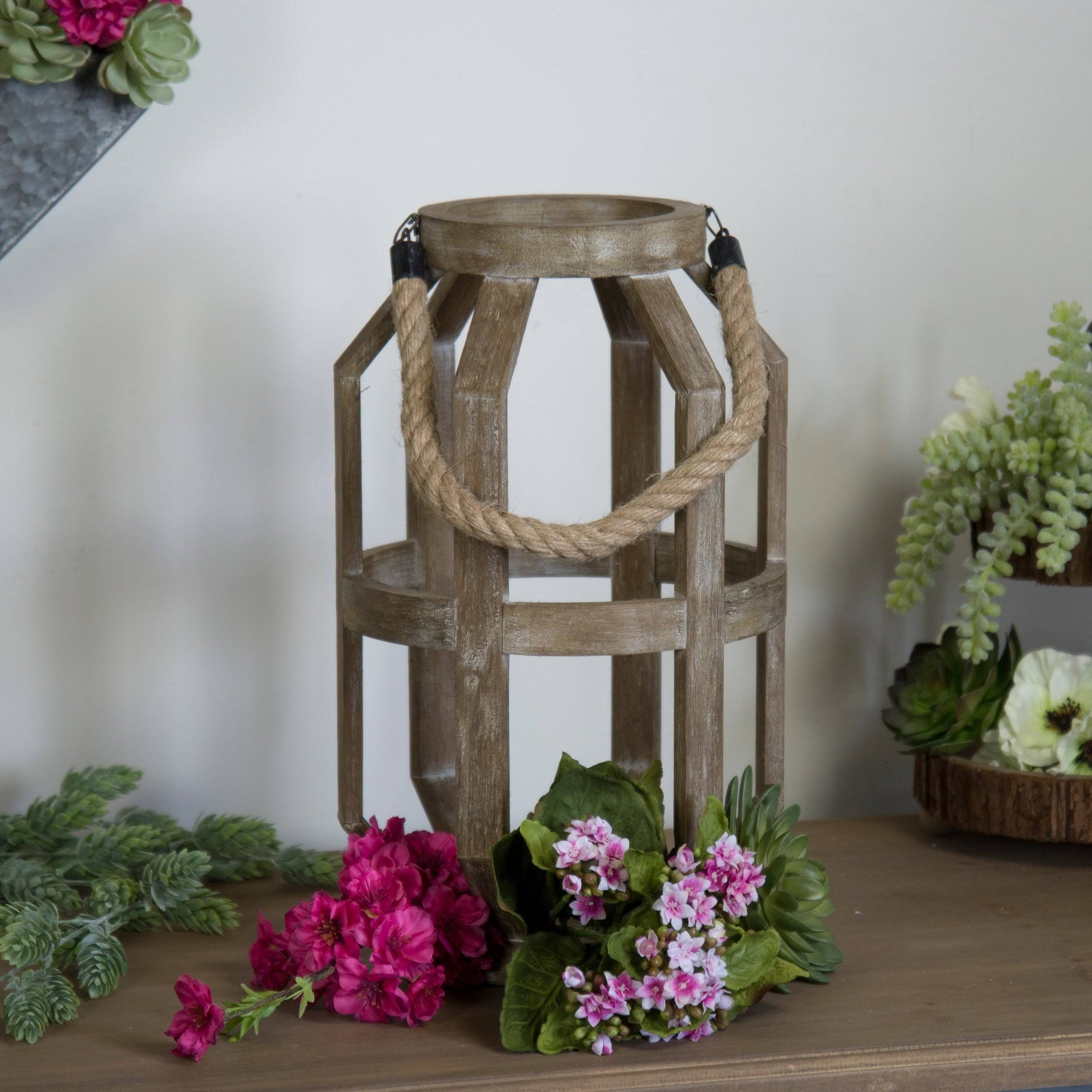 Wood Candle Holder B970769