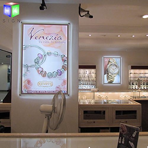 Acrylic Crystal LED Photo Frame Light Box with Wall Mounted T72030