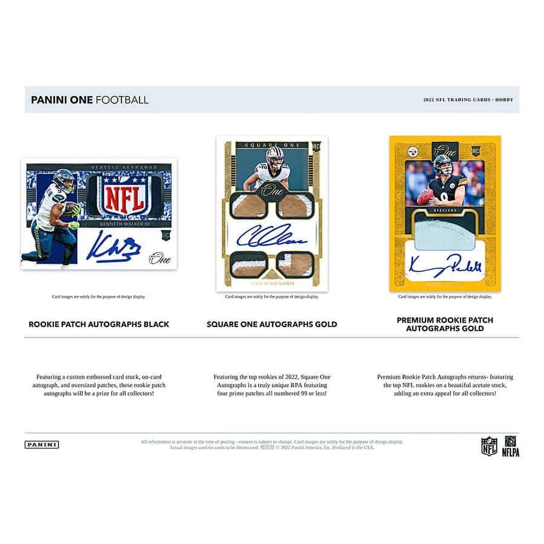 2022 Panini One Football Hobby Box P8832