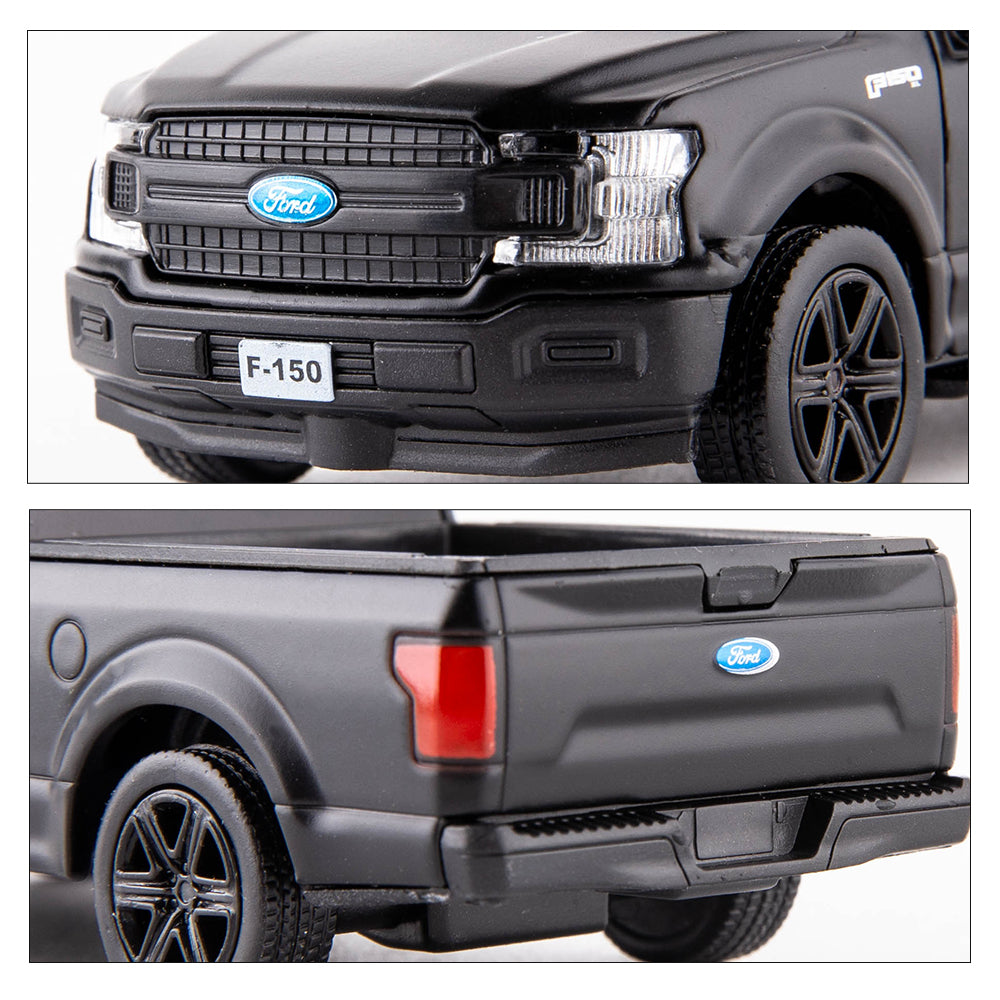 1/36 Scale F150 Pickup Truck Casting Car Model, Zinc Alloy Pull Back Toy Car G17810
