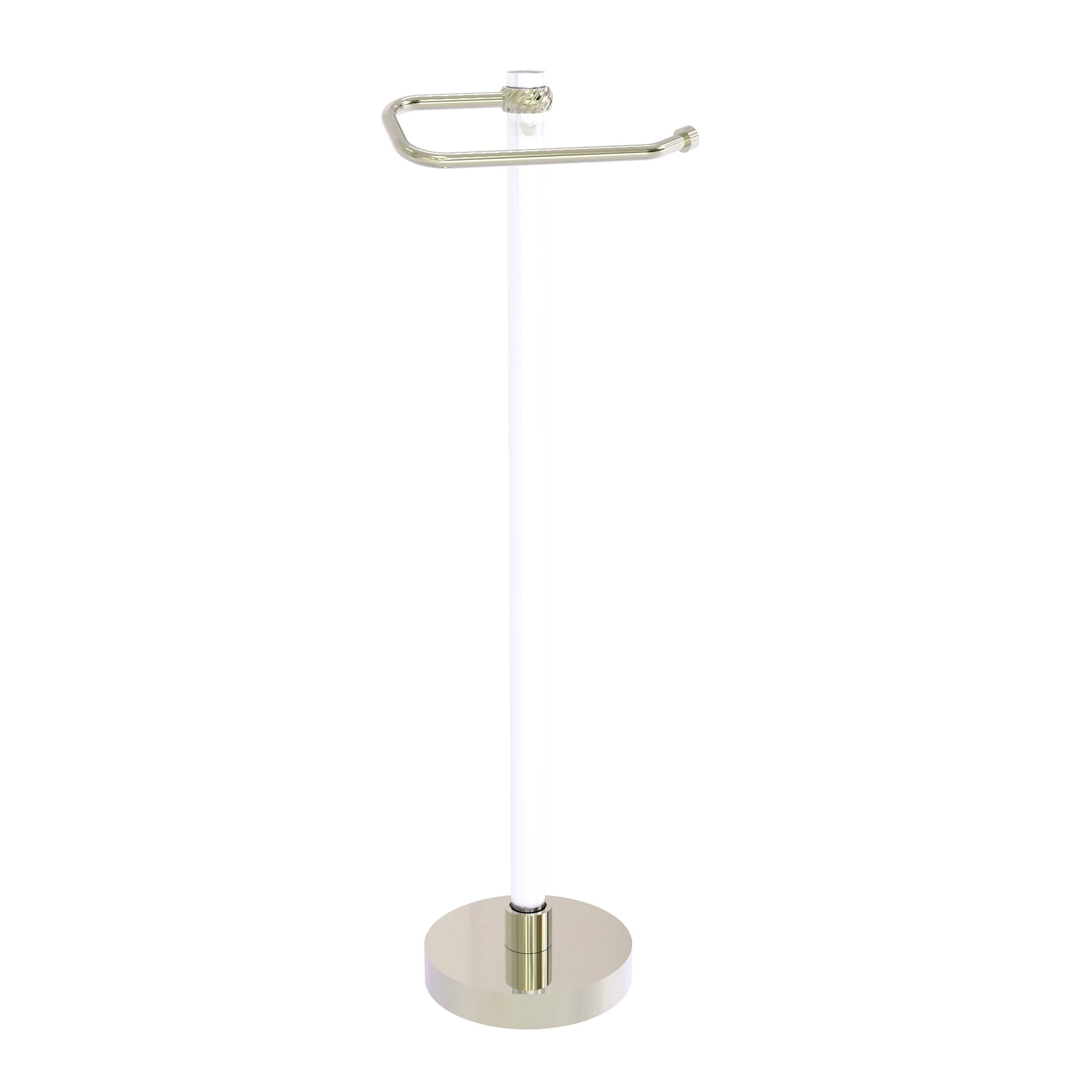 Polished Nickel Freestanding Toilet Paper Holder K987350