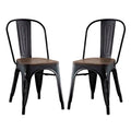 Set of 2 Industrial Kitchen Dining Chair D922