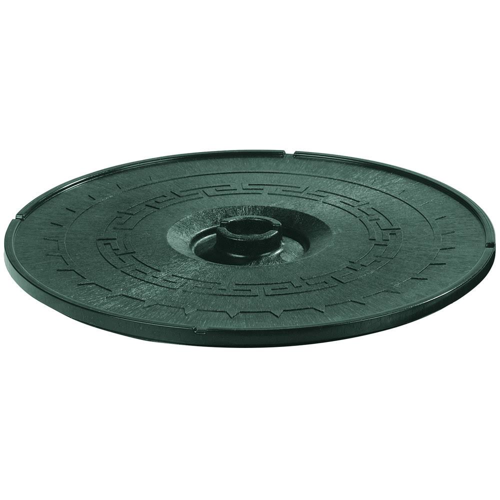 Forest Green Replacement Lid for Tortilla Server - 12/Case P895743