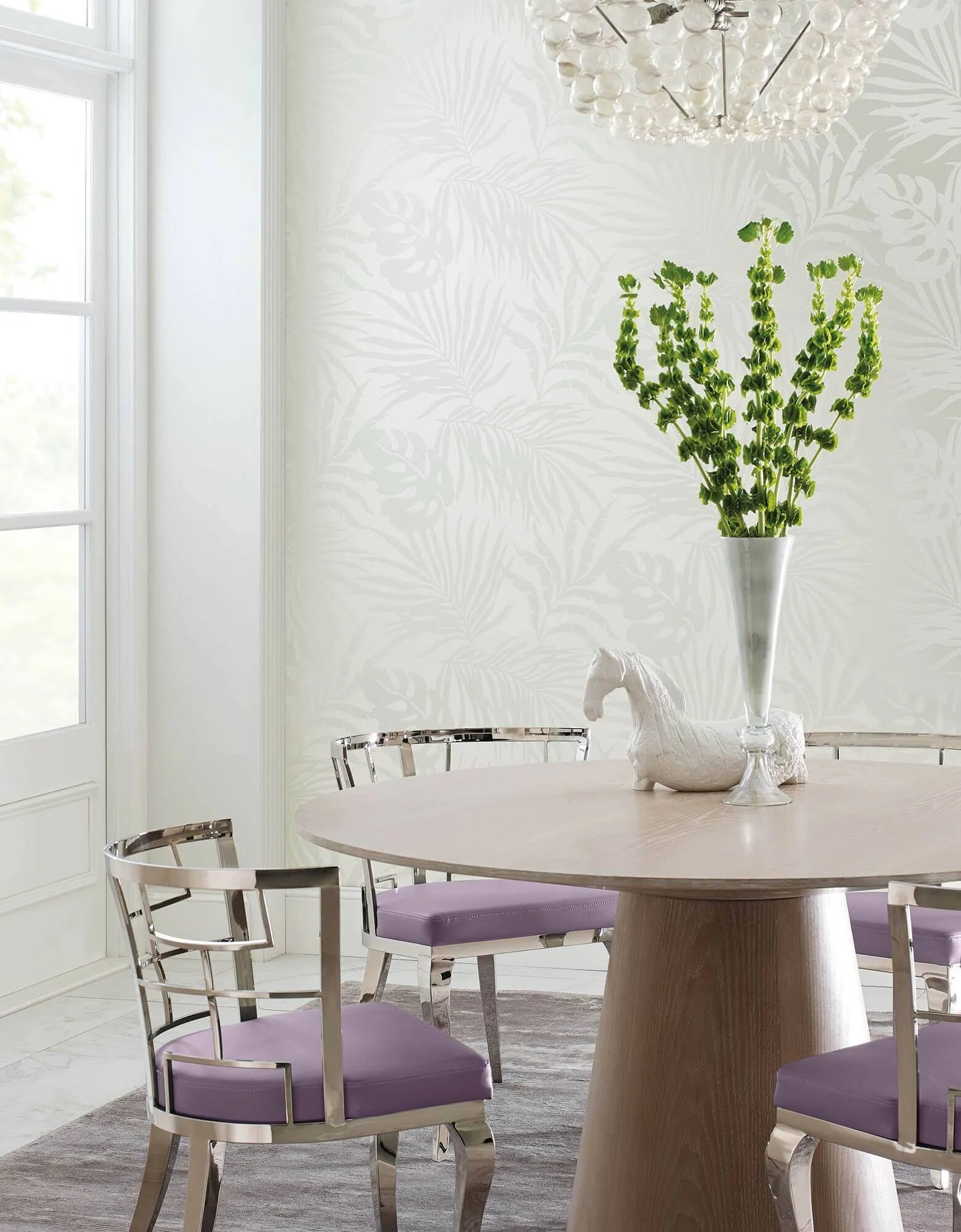 White Palm Wallpaper H309