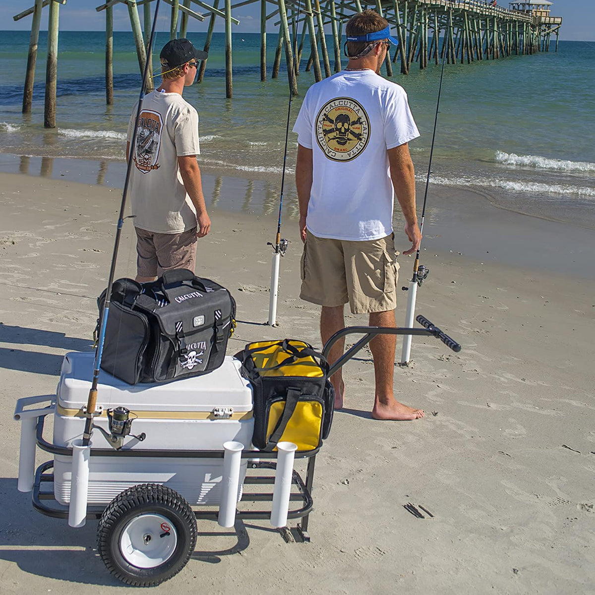 Outdoor Fishing Rolling Wheel Wagon F693855