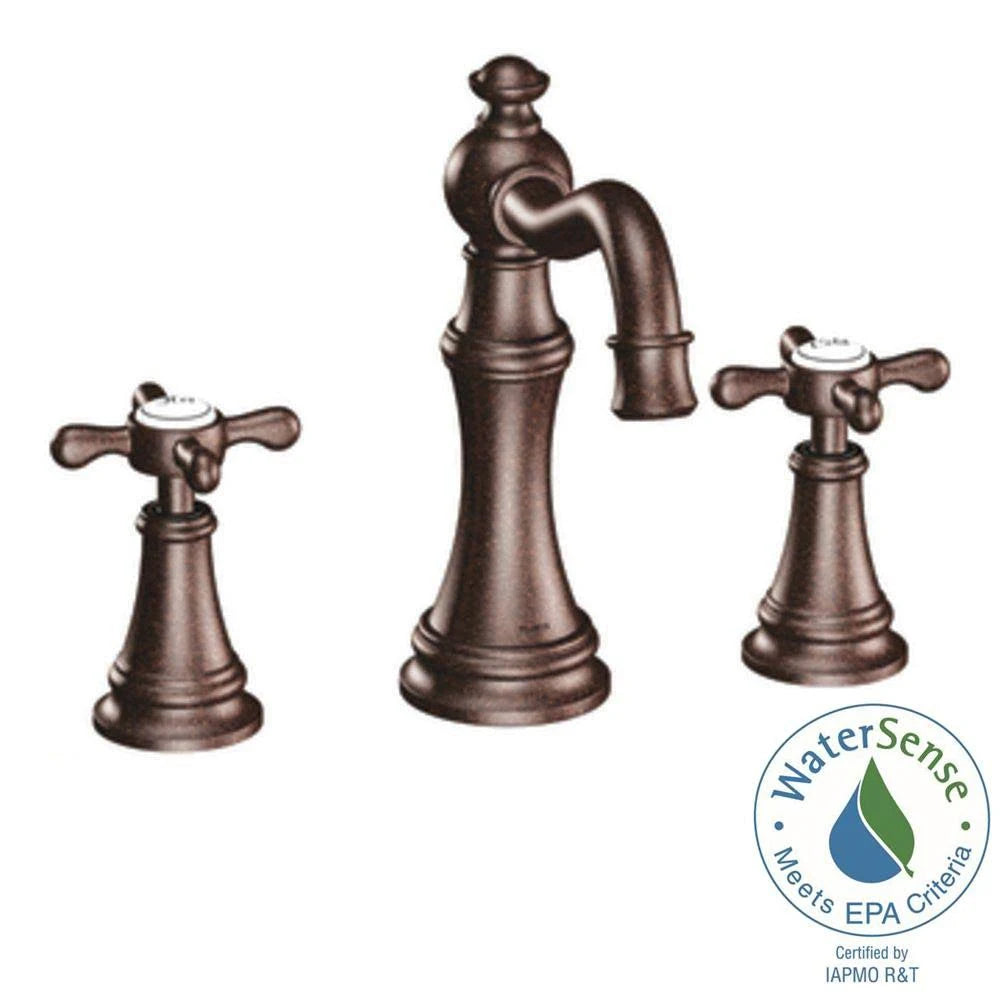 Oil Rubbed Bronze Two-Handle Bathroom Faucet N910461
