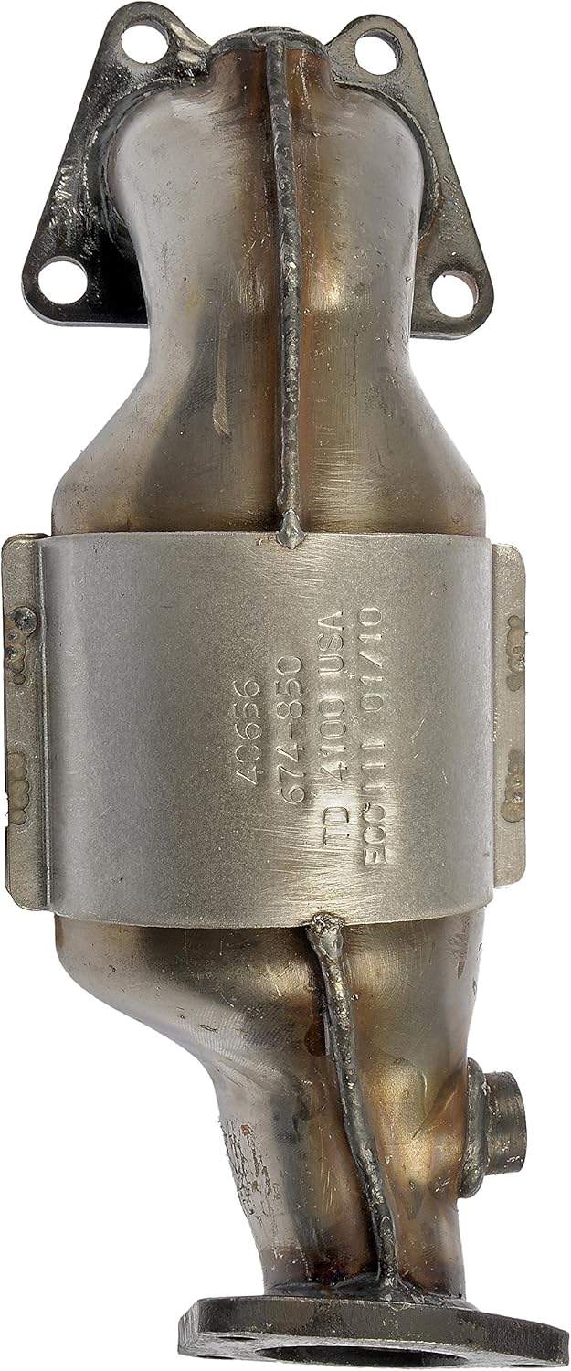 Front Catalytic Converter with Integrated Exhaust Manifold O25320