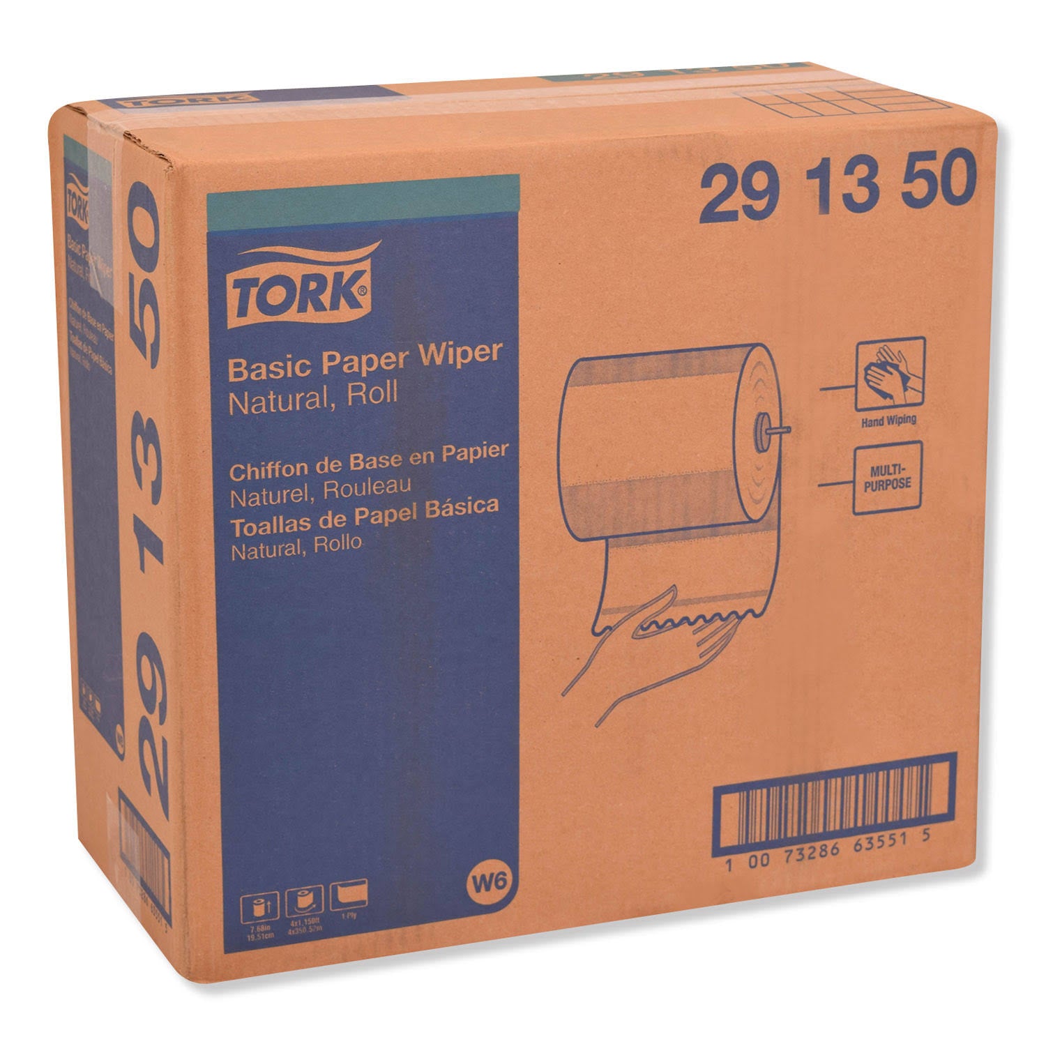 1-Ply Jumbo Roll Bath Tissue, 2247 ft., 6 Rolls/Carton J50352