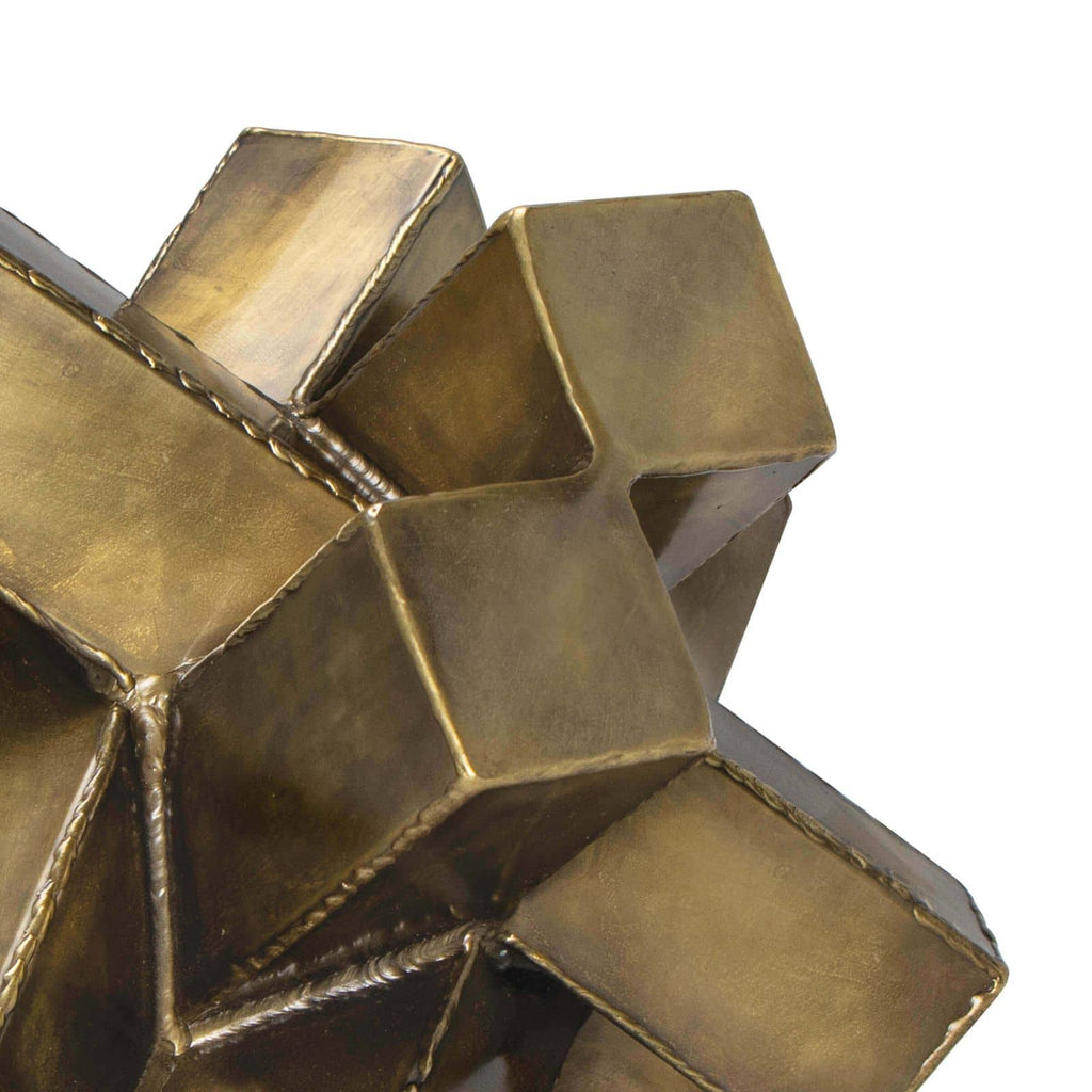 Brass Abstract Sculpture B129671