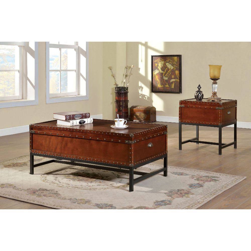 Cherry End Table Y43438