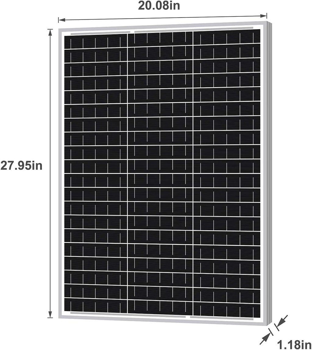 30W Monocrystalline Solar Panel Z58022