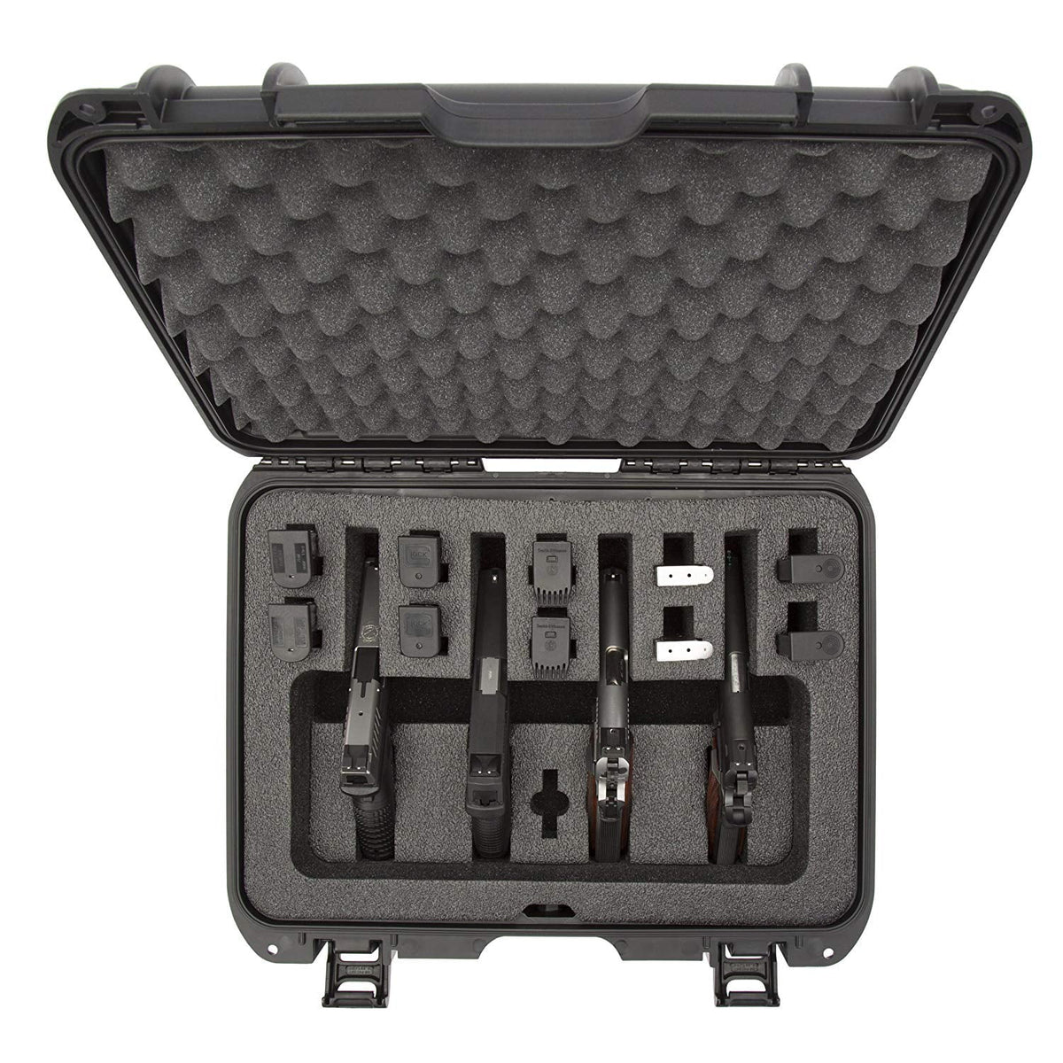 Black Waterproof Gun Case with Custom Foam Insert K37469