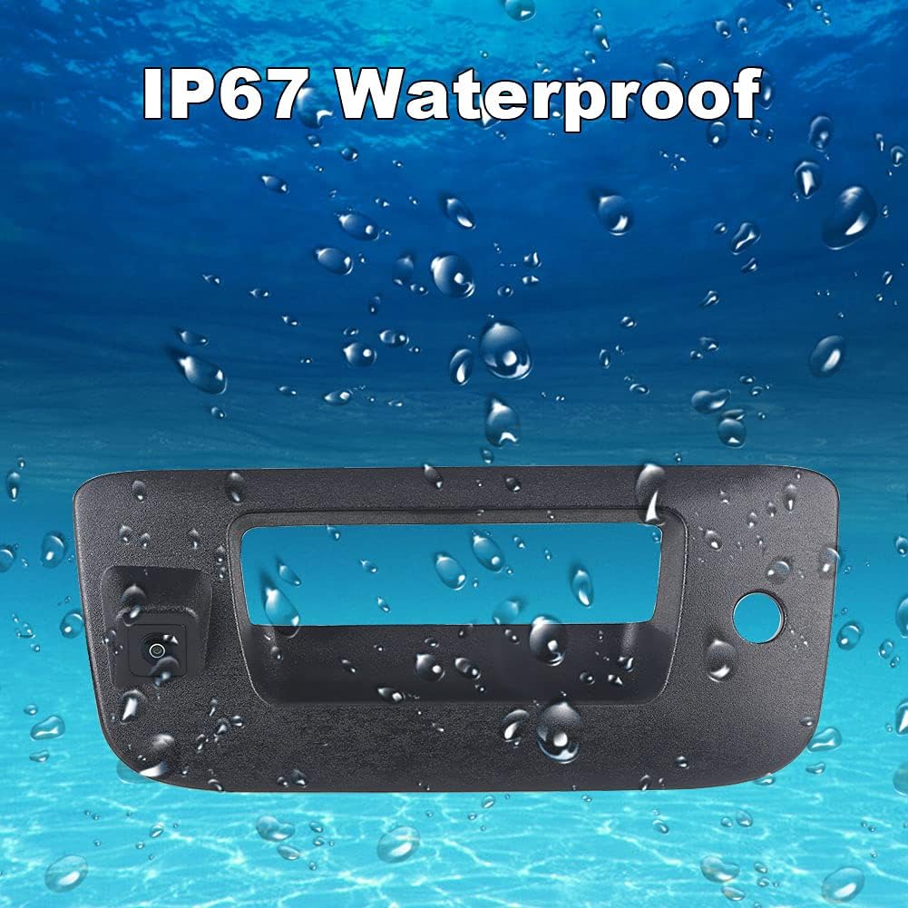 Waterproof Black Tailgate Handle with Camera Pack of 2 B254